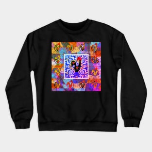 Portuguese Folk Art Crewneck Sweatshirt